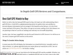 Sites similar to bettergolfgps.com