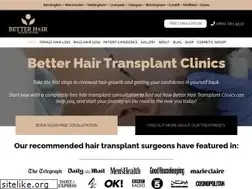 Sites similar to betterhairtransplantclinics.co.uk