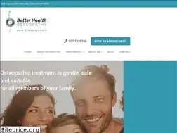 Sites similar to betterhealthosteopathy.nz