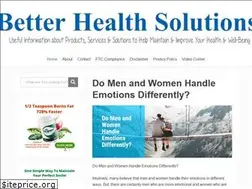 Sites similar to betterhealthsolutions.org
