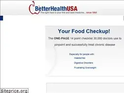 Sites similar to betterhealthusa.com
