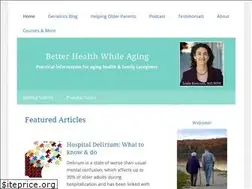 Sites similar to betterhealthwhileaging.net