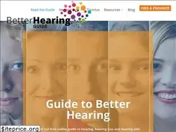 Sites similar to betterhearing.guide