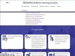 Sites similar to betterhearingaustralia.org.au