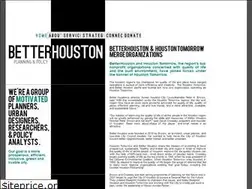 Sites similar to betterhouston.org
