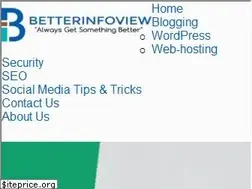 Sites similar to betterinfoview.com