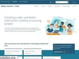 Sites similar to betterinternetforkids.eu