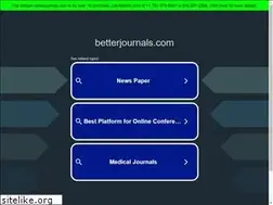 Sites similar to betterjournals.com