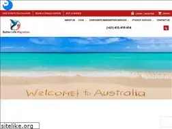 Sites similar to betterlifemigration.com.au