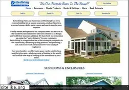 Sites similar to betterlivingpatiospgh.com