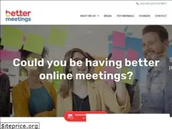 Sites similar to bettermeetings.expert
