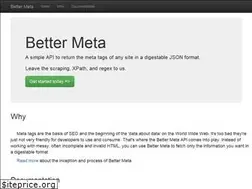 Sites similar to bettermeta.io