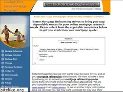 Sites similar to bettermortgagerefinancing.com