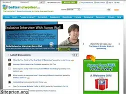 Sites similar to betternetworker.com