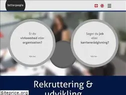 Sites similar to betterpeople.dk
