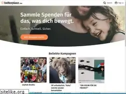 Sites similar to betterplace.me