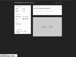 Sites similar to betterplaceholder.com