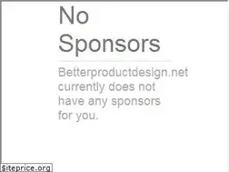 Sites similar to betterproductdesign.net