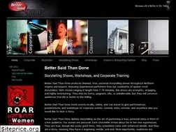 Sites similar to bettersaidthandone.com