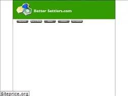 Sites similar to bettersettlers.com