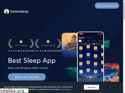 Sites similar to bettersleep.app