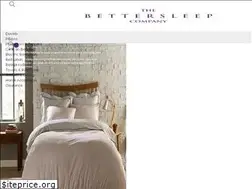 Sites similar to bettersleepcompany.com