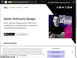 Sites similar to bettersoftwaredesign.pl