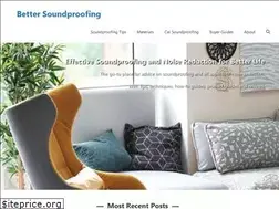 Sites similar to bettersoundproofing.com