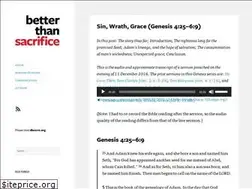 Sites similar to betterthansacrifice.org