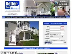 Sites similar to betterthanwood.com