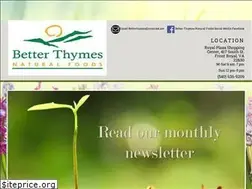 Sites similar to betterthymes.com