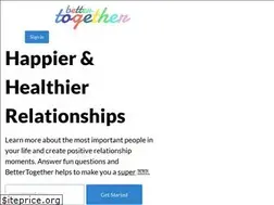 Sites similar to bettertogether.app