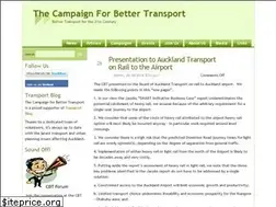 Sites similar to bettertransport.org.nz