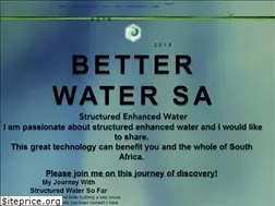 Sites similar to betterwatersa.com
