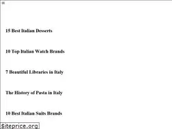 Sites similar to betterwaytoitaly.com