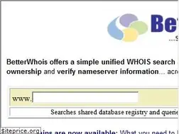 Sites similar to betterwhois.com