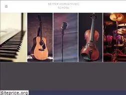 Sites similar to betterworldmusicschool.com
