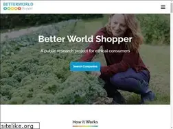 Sites similar to betterworldshopper.com