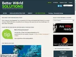 Sites similar to betterworldsolutions.eu