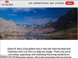 Sites similar to betterwyo.org