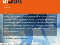 Sites similar to bettheboardpodcast.com