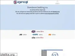 Sites similar to betting.nu
