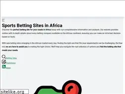 Sites similar to bettingcompanies.africa