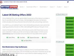 Sites similar to bettingoffers.bet