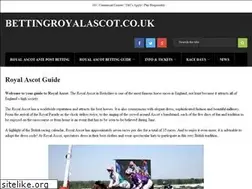 Sites similar to bettingroyalascot.co.uk