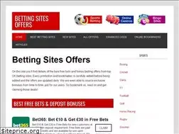 Sites similar to bettingsitesoffers.com