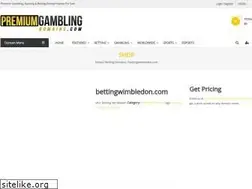 Sites similar to bettingwimbledon.com