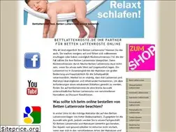 Sites similar to bettlattenroste.de
