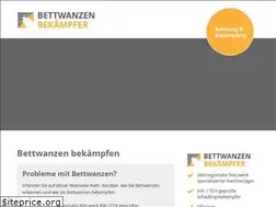 Sites similar to bettwanzenbekaempfer.de
