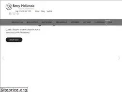 Sites similar to betty-mckenzie.com